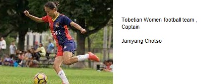 Captain Tibetian Women Football team
